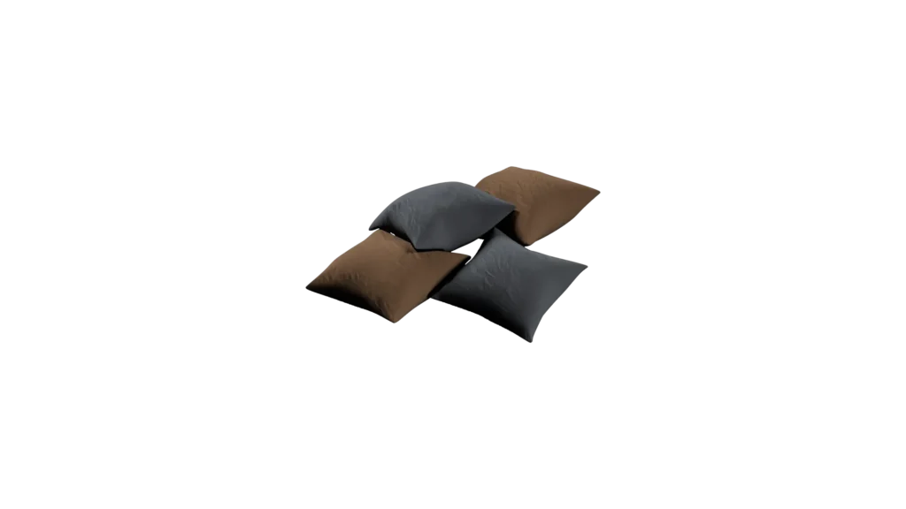 Modelos 3D 11 Conjunto de Almofadas